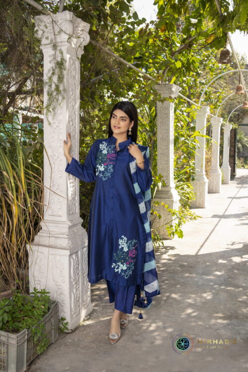 Electric Azure Elegance